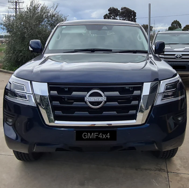 GMF4x4 Nissan Patrol Y62 S5 2020+ Bonnet Hinge Antenna Bracket BB-015P