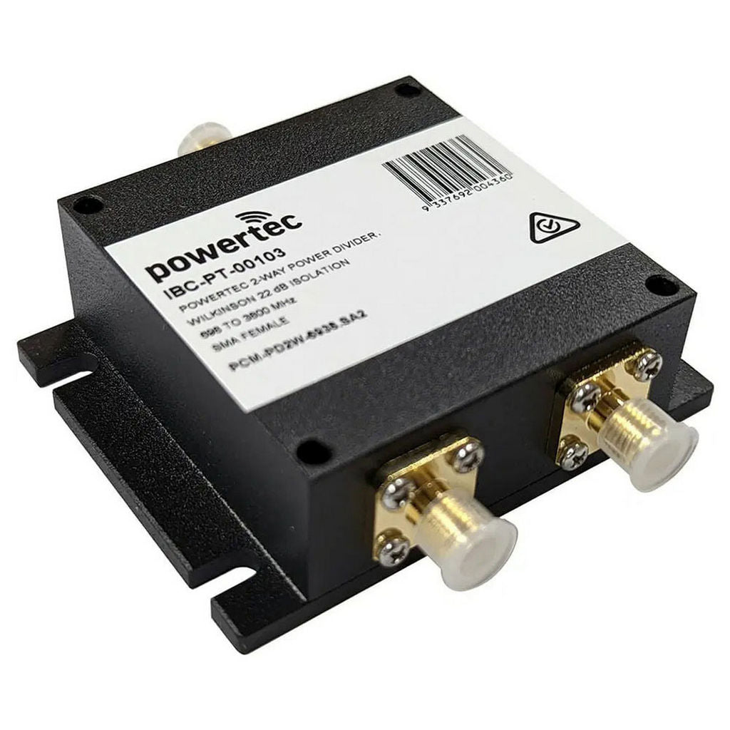 Powertec IBC-PT-0103 RF 2-Way Power Divider / Splitter SMA Female