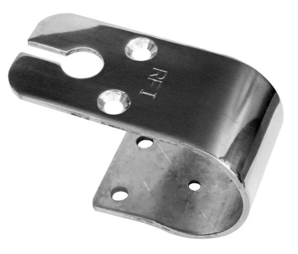 RFI BBWM-45-B Wrap-around Bull Bar Mount - Black or Polished SS 45mm