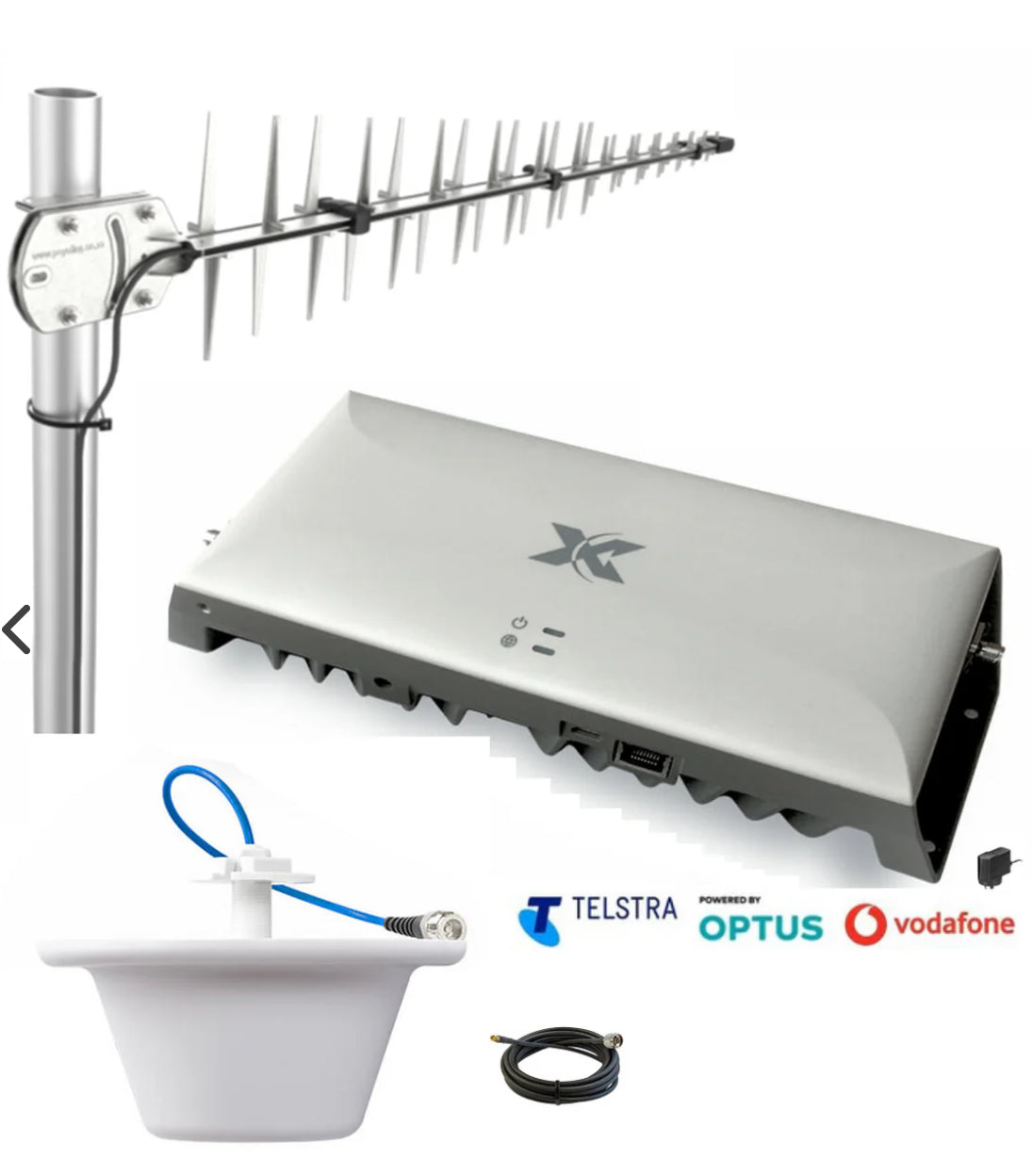 Cel-Fi GO G41 Building Pack includes LPDA-92 external & Ceiling Dome internal antenna Pack