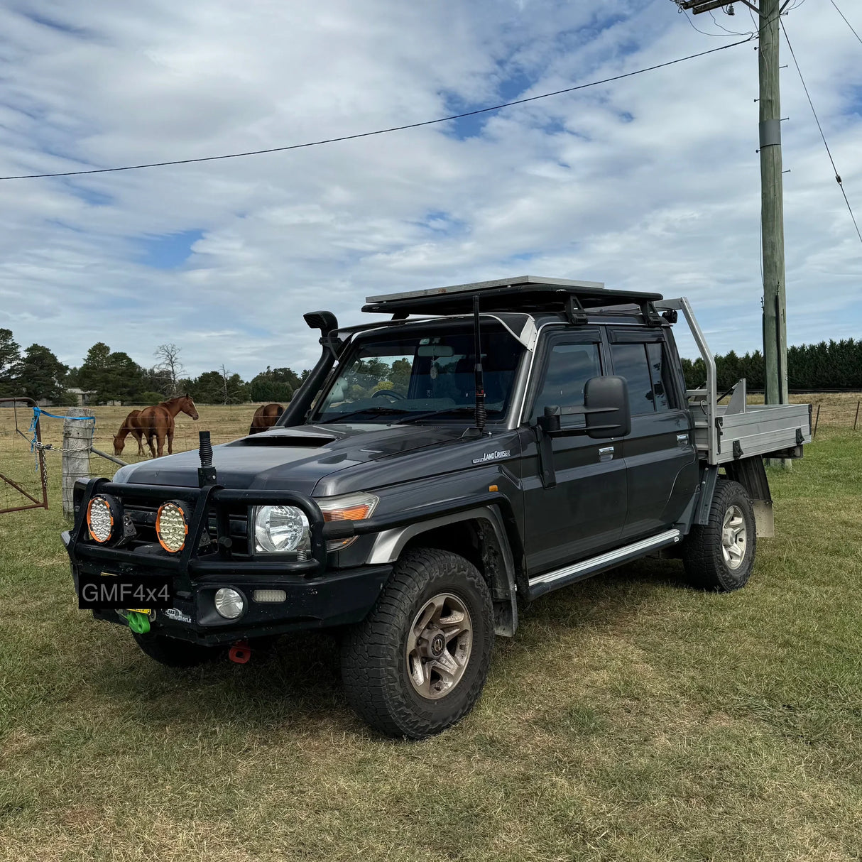 GMF4x4 Fender Aerial Bracket - Toyota LC79 Landcruiser (2012-2023) FB-138