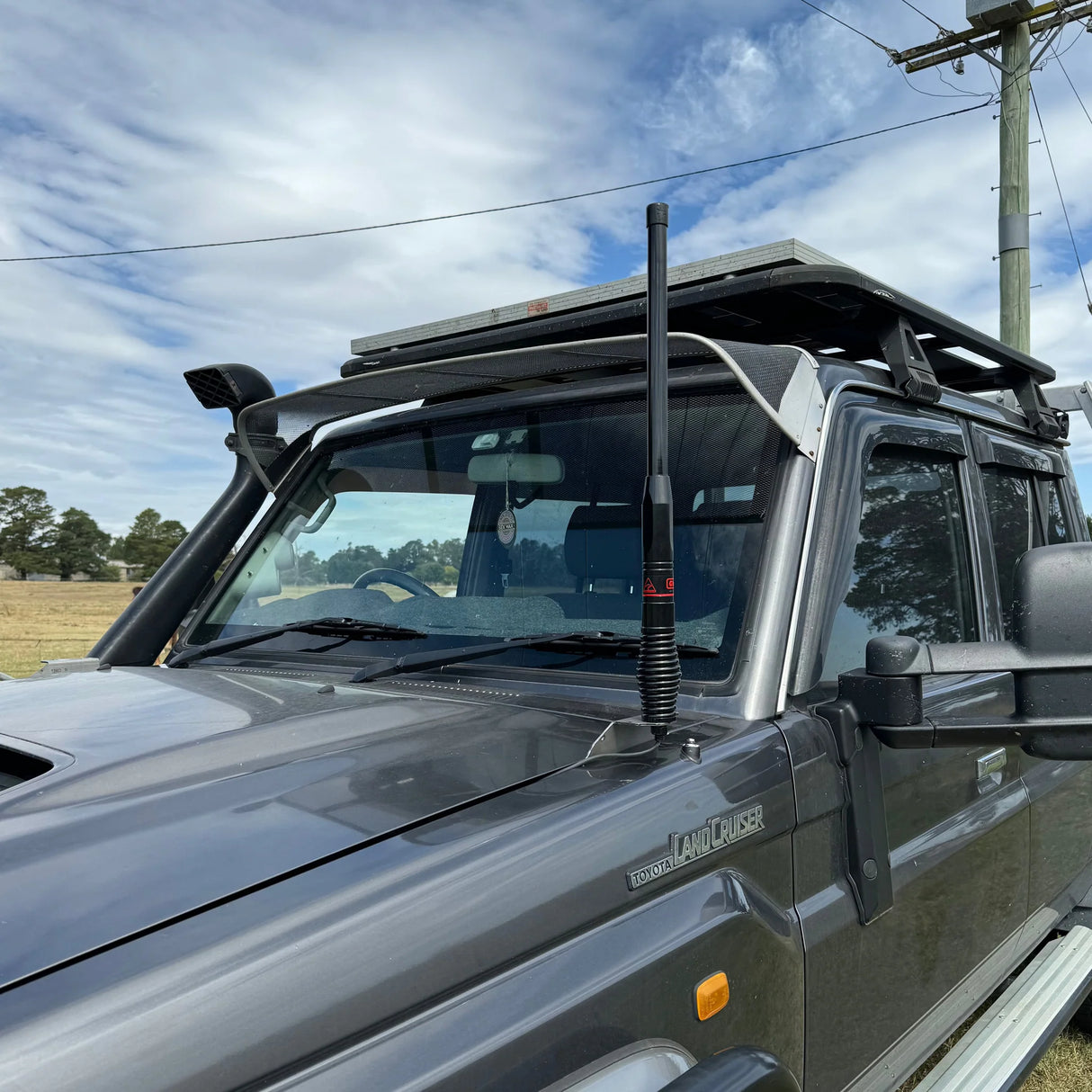 GMF4x4 Fender Aerial Bracket - Toyota LC79 Landcruiser (2012-2023) FB-138