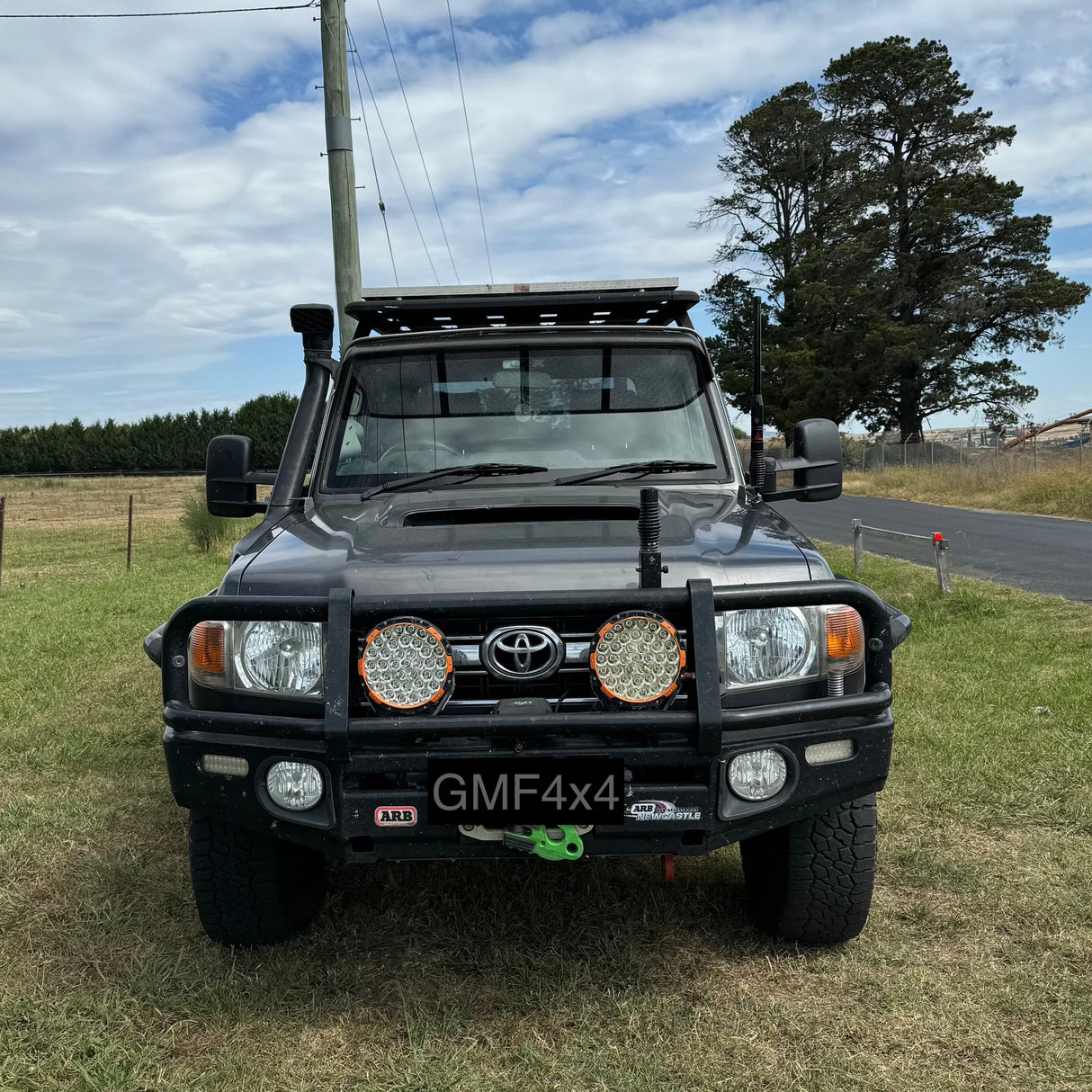 GMF4x4 Fender Aerial Bracket - Toyota LC79 Landcruiser (2012-2023) FB-138