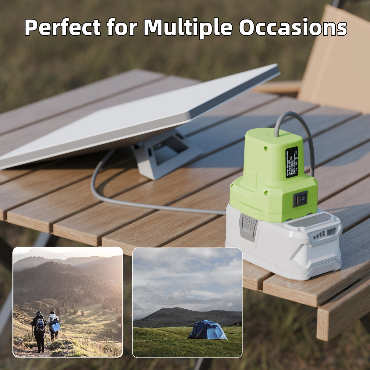 Starlink Mini Ryobi 18V Battery Adapter with 1m Starlink Mini cable