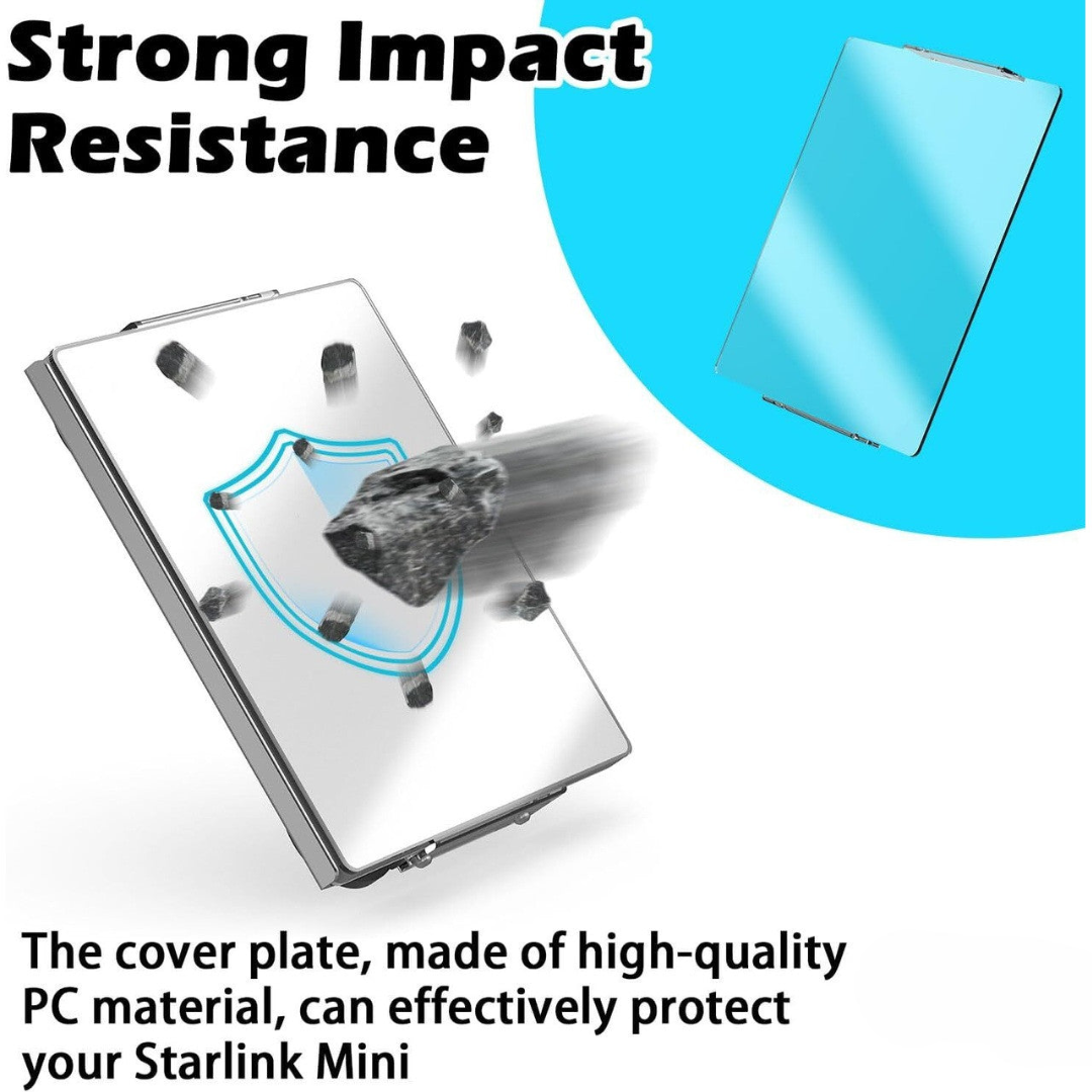 Starlink Mini Protective Vehicle Mount with Magnetic Feet