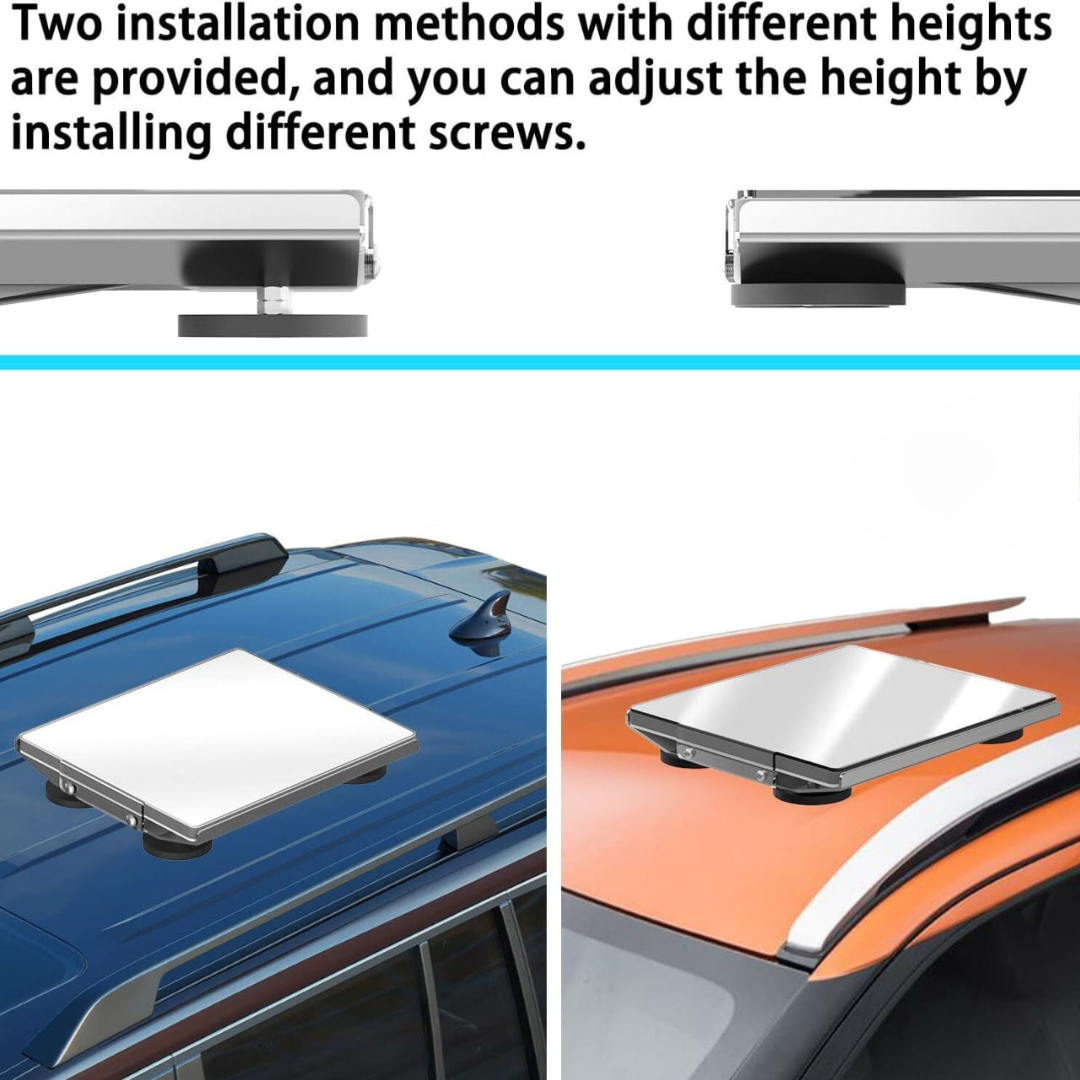 Starlink Mini Protective Vehicle Mount with Magnetic Feet