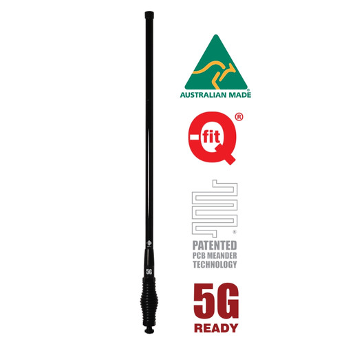RFI CDR8195-B Q-FIT 5G LTE 6.5dBi Collinear Antenna full antenna view