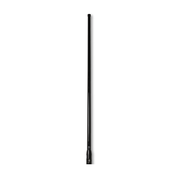 RFI CDQ5000-BL-WHIP Q-Fit UHF 5dBi CB Collinear Antenna Whip-Only Black Full Whip View