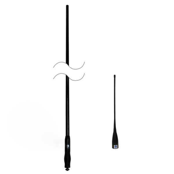 RFI CDQ5000 + CDQ34 City/Country Pack- RFI CDQ5000 collinear antenna and RFI CDQ34-71-00 shorter whip