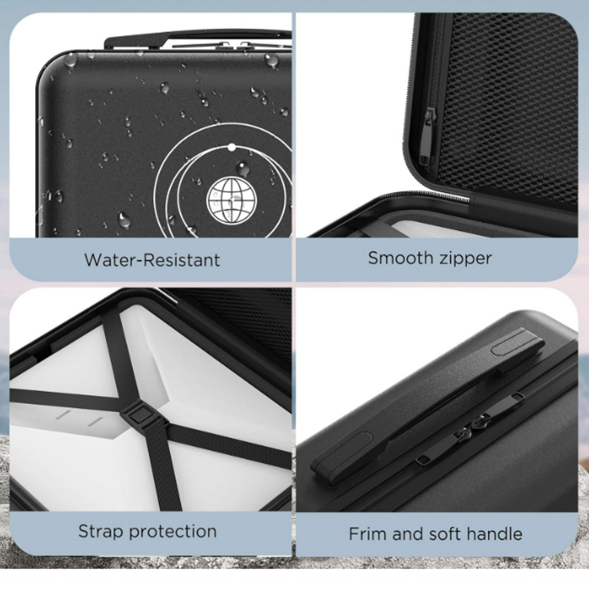 Starlink Mini Travel Suitcase Lightweight and rugged Starlink MINI Travel Case