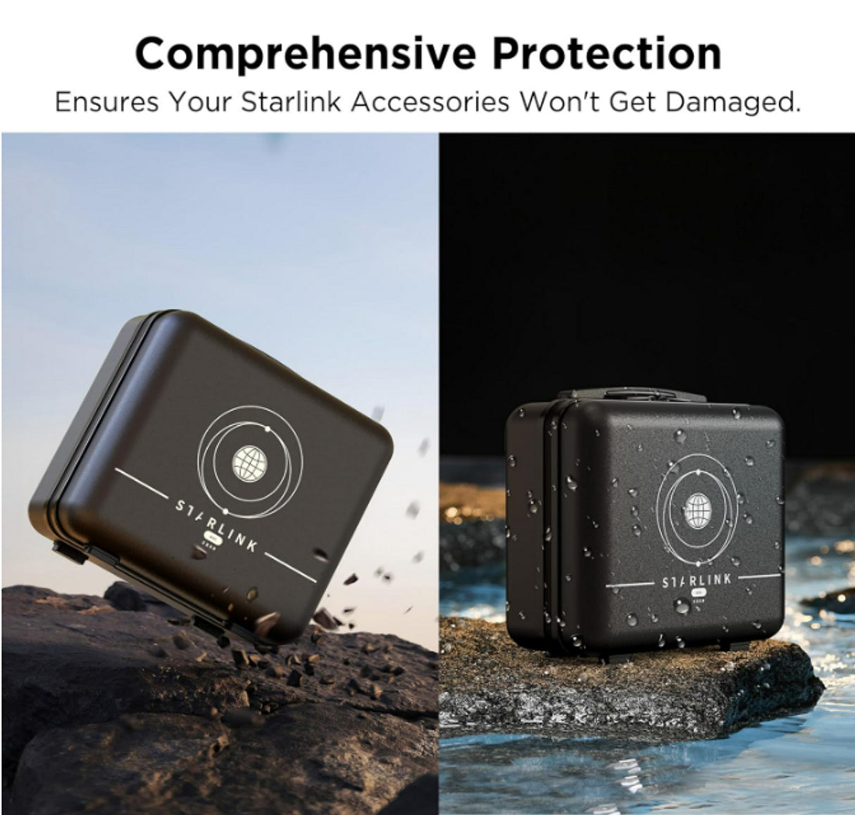 Starlink Mini Travel Suitcase Lightweight and rugged Starlink MINI Travel Case