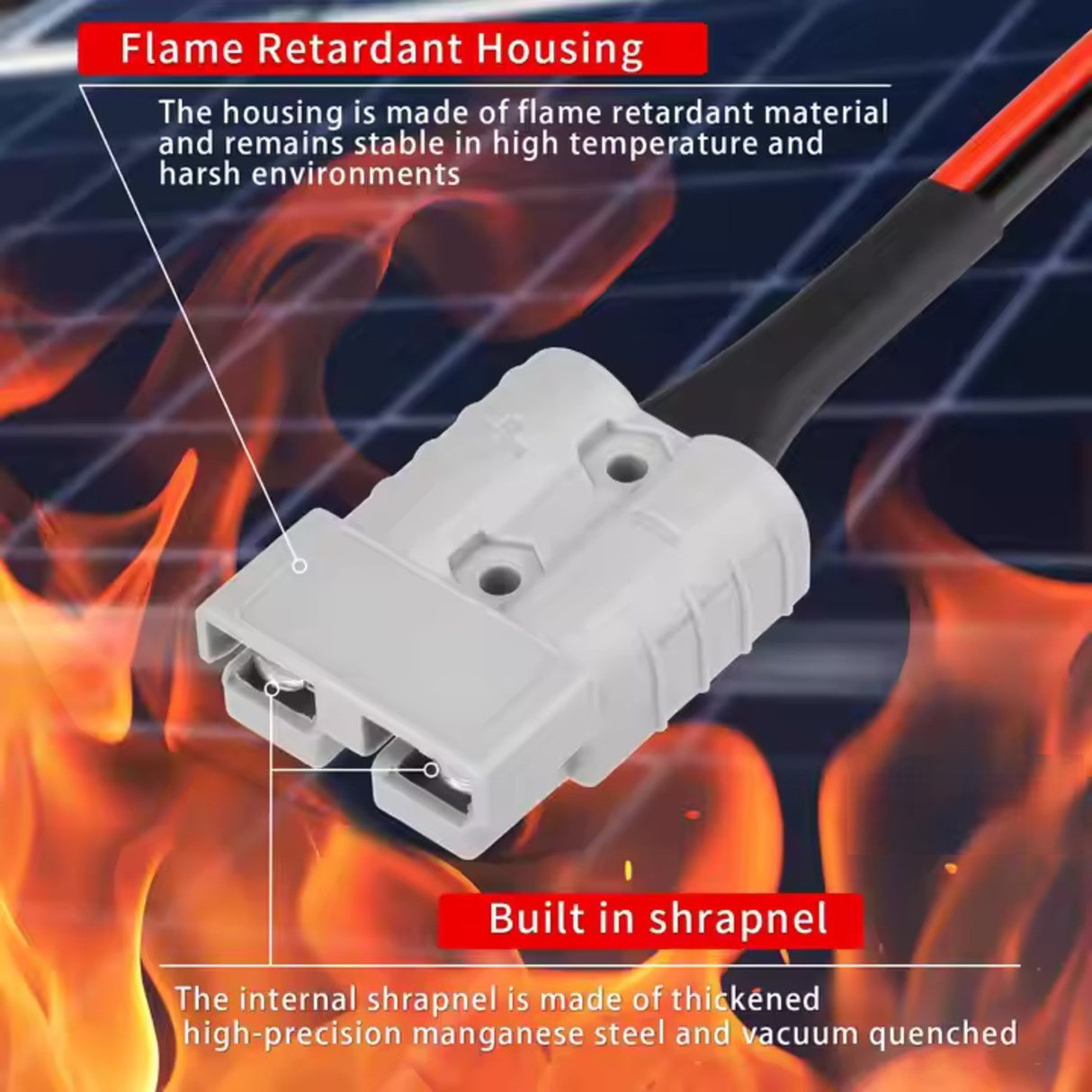 3m DC Power Cable with Anderson Plug for Starlink Mini