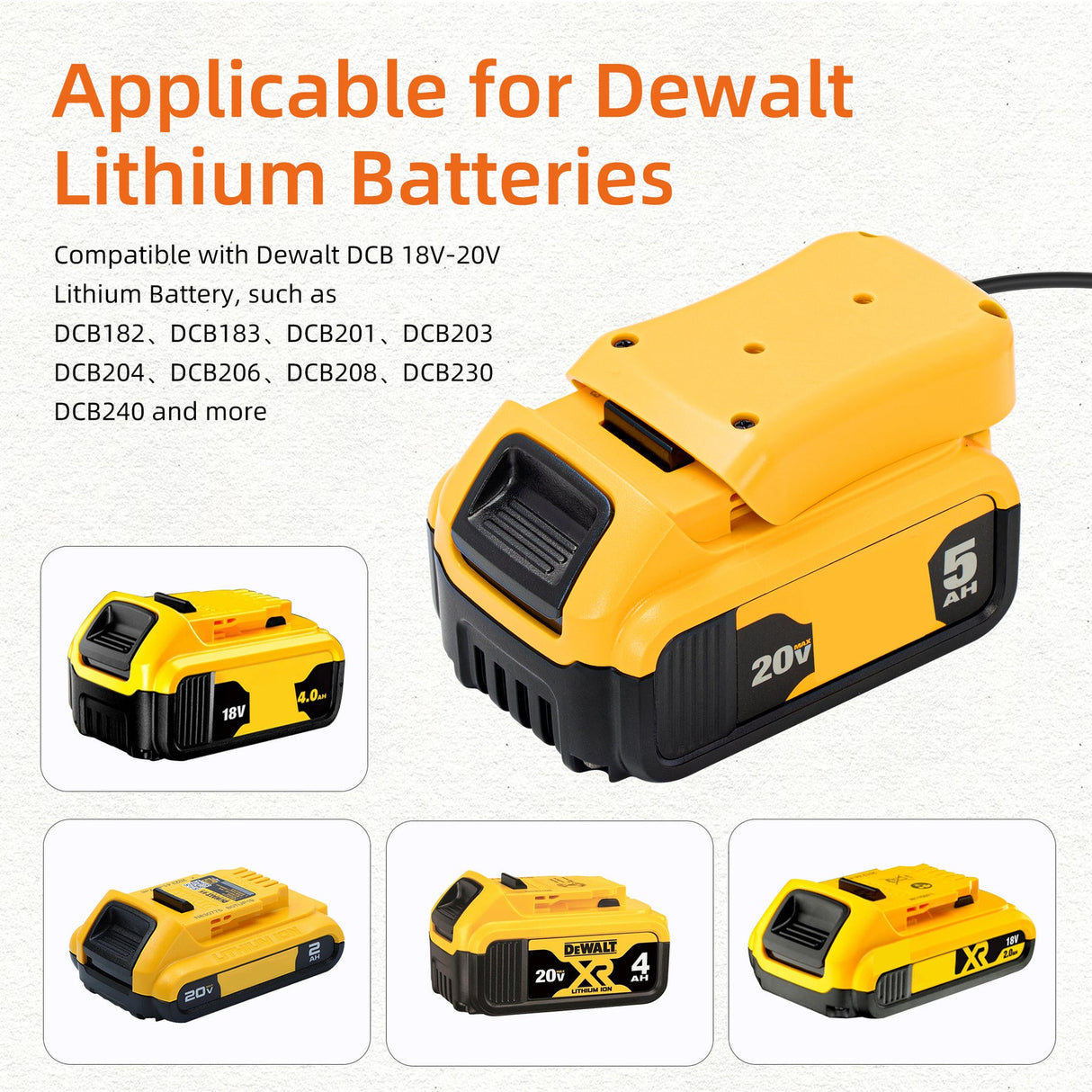 Starlink Mini 18V Dewalt Battery Adapter