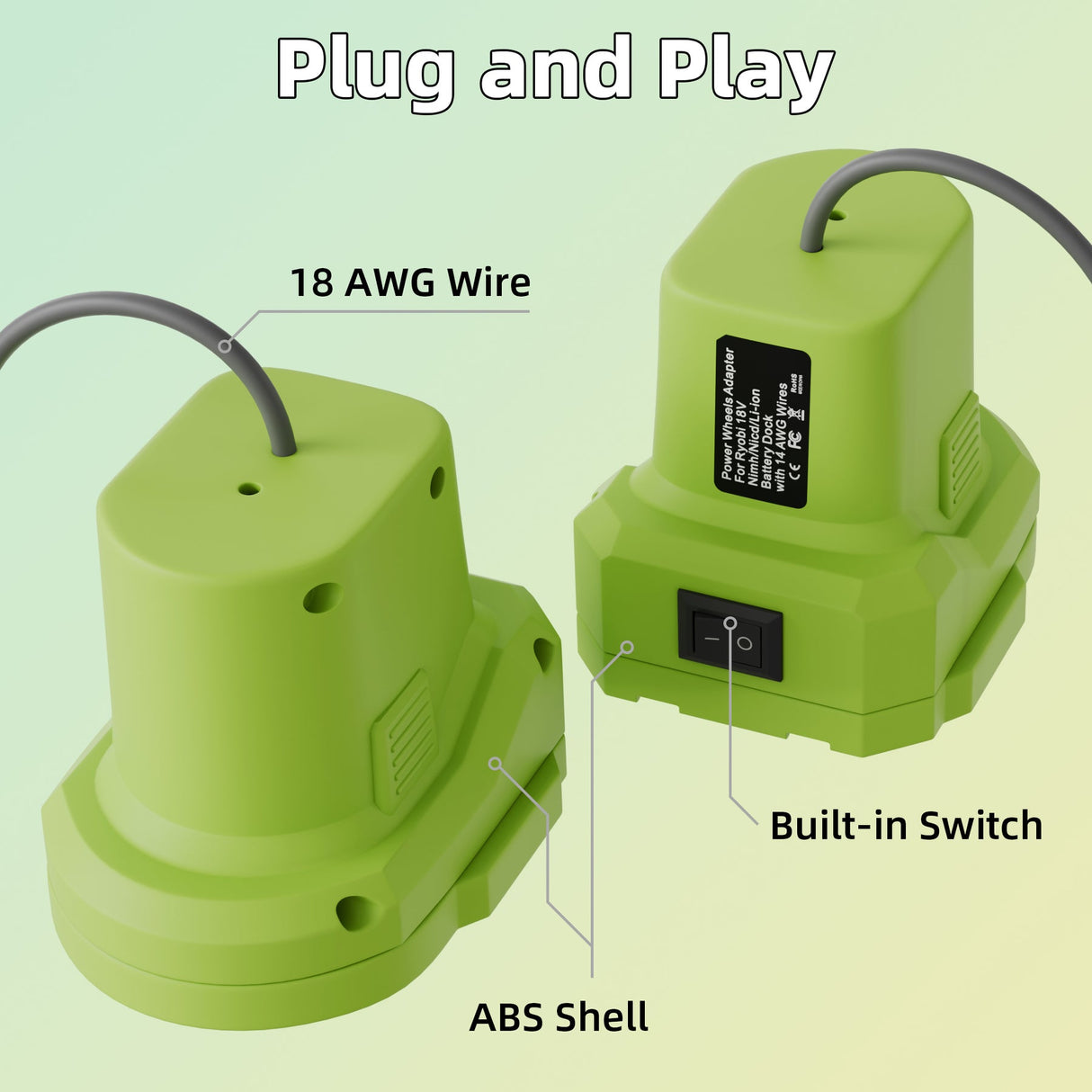 Starlink Mini Ryobi 18V Battery Adapter