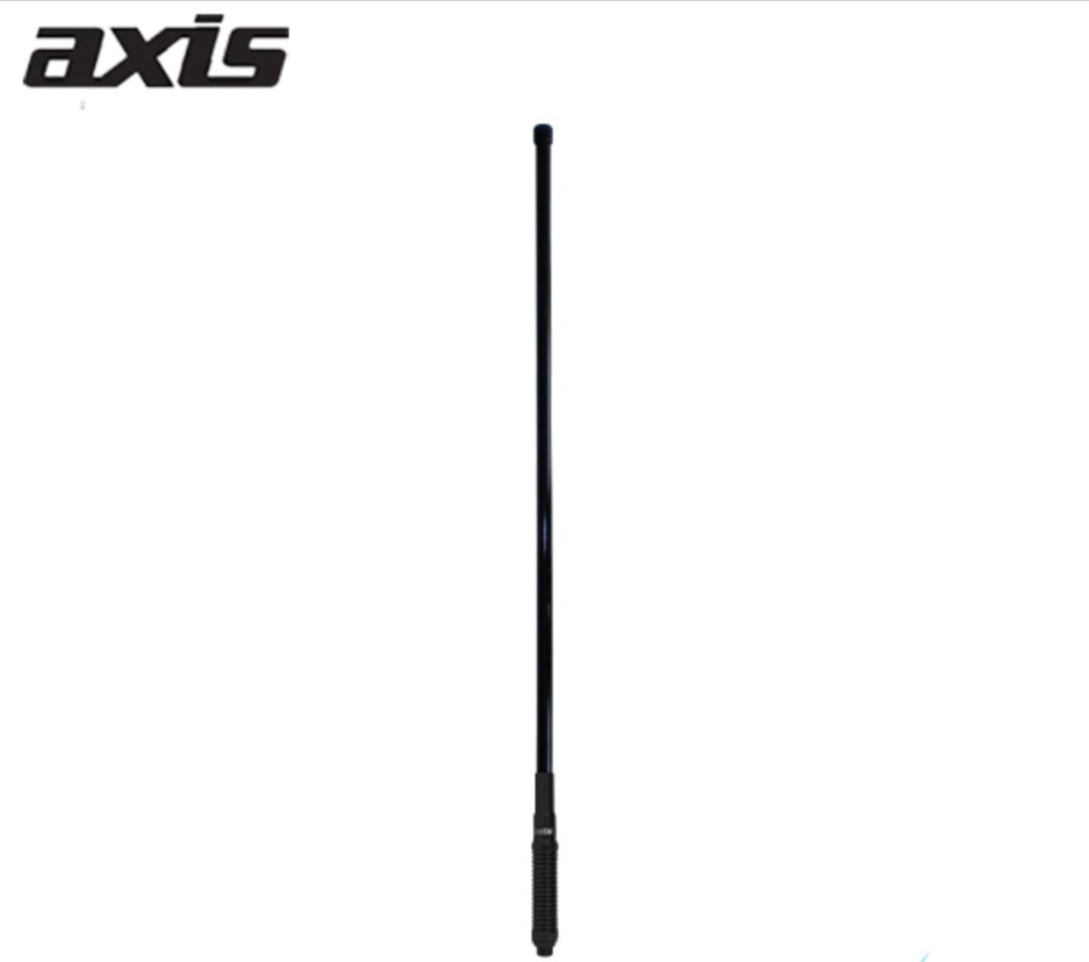 Axis CLR8 black cellular antenna full length view with logo