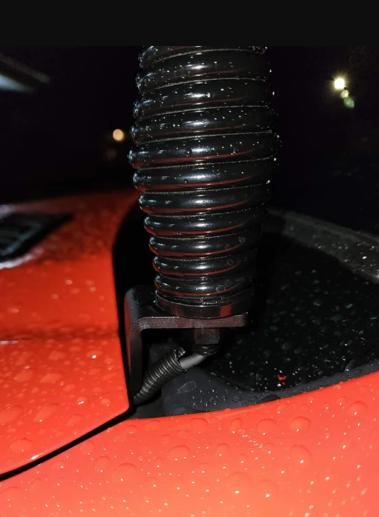GMF 4x4 BB-035P Ford Ranger RA 2023 bonnet hinge mount Close-up 