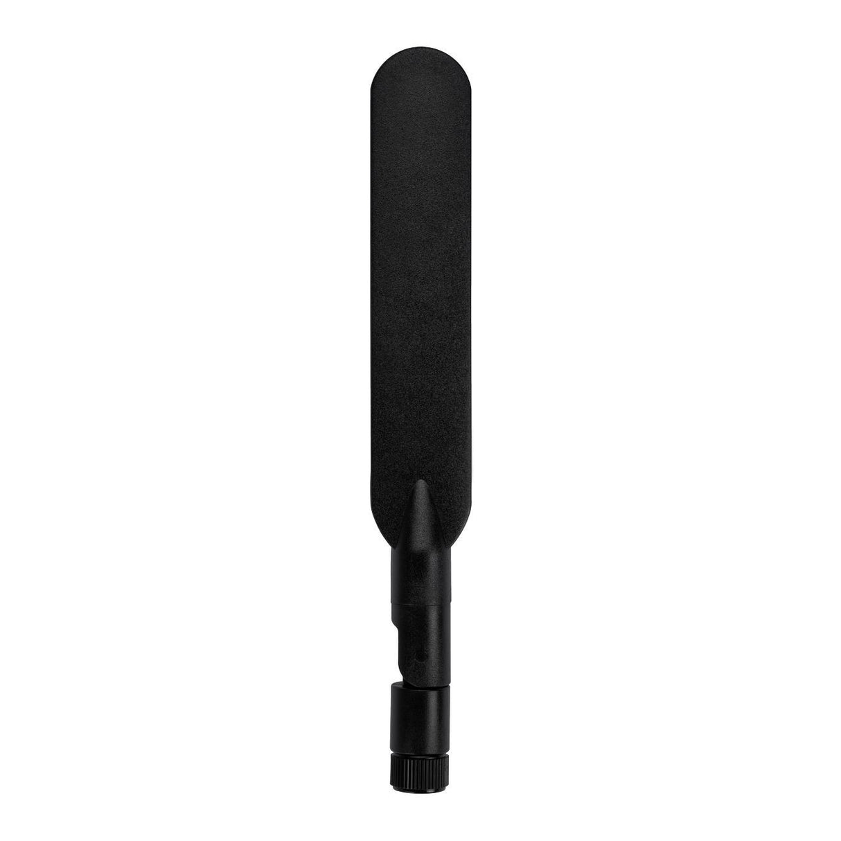 Vertical view of a Blackhawk paddle hinged antenna