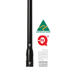 RFI CDQ8000 WHIP REPLACEMENT BLACK 8dBi UHF CB Antenna Whip Q-Fit 1980mm