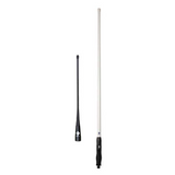 RFI CDR5000-WB + CD34 City/Country Pack UHF/CB 477Mhz White/Black Vehicle Bull Bar Antenna Pack - 94cm / 33cm high