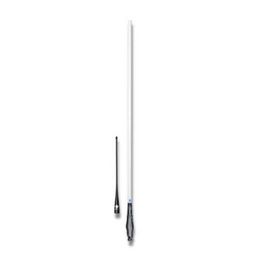 RFI CDR5000-W + CD34 City/Country Pack UHF/CB 477Mhz White/Black Vehicle Bull Bar Antenna Pack - 94cm / 33cm high