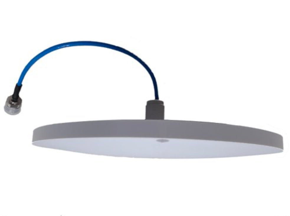 RFI Low Profile Omni-Directional Ceiling Antenna - DAS3827LP-SOC150-N UHF/LTE/5G