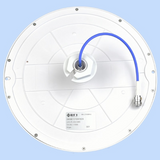 Bottom view of an RFI Low Profile Omni-Directional Ceiling Antenna