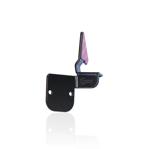 Handpiece mounting bracket front view