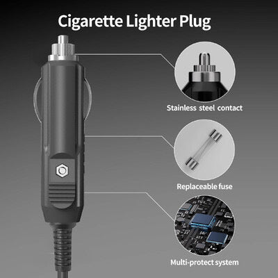Starlink Mini 12/24V DC 3m Cigarette Lighter Power Cable
