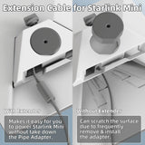 Starlink Mini DC to DC Female Adapter Power Extension 17cm