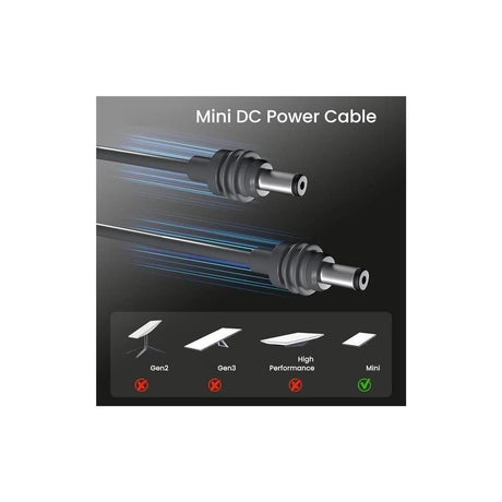 Starlink Mini Power Cable 1m, 2m, 3m, 4m, 5m, 6m & 10m cable lengths.