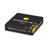 Black Magnetic Mic Microphone Holder Box Front View