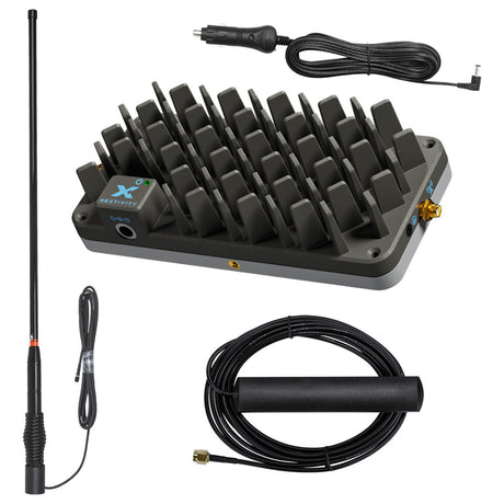 Car with R41 Roam and Blackhawk Trucker Edge Antenna