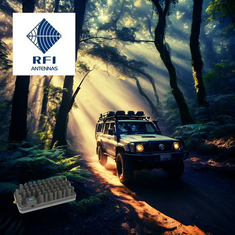 R41 Roam signal booster and RFI antenna bundle