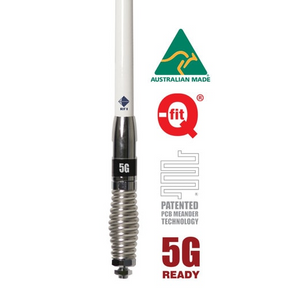 Close up image of RFI CDQ8199-W bull bar antenna