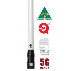 RFI CDQ8197-WB-WHIP 5G LTE 7.5dBi Antenna Whip Only - White/Black Close View