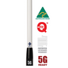 RFI CDR8195-WB-WHIP 5G LTE 6.5dBi Antenna Whip Only - White Close View