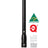 RFI CDQ5000 Black WHIP REPLACEMENT 5dBi UHF CB Antenna Whip Q-Fit