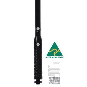 RFI CD5000-B UHF 5dBi CB 477 Mhz Collinear Antenna Black Radome 91cm high Close View