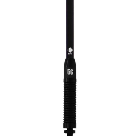 RFI CD8197 7.5dBi 4G & 5G Cellular vehicle black antenna close-up