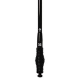RFI CDR8195 6.5dBi 4G & 5G cellular antenna close-up showing removable whip and spring base